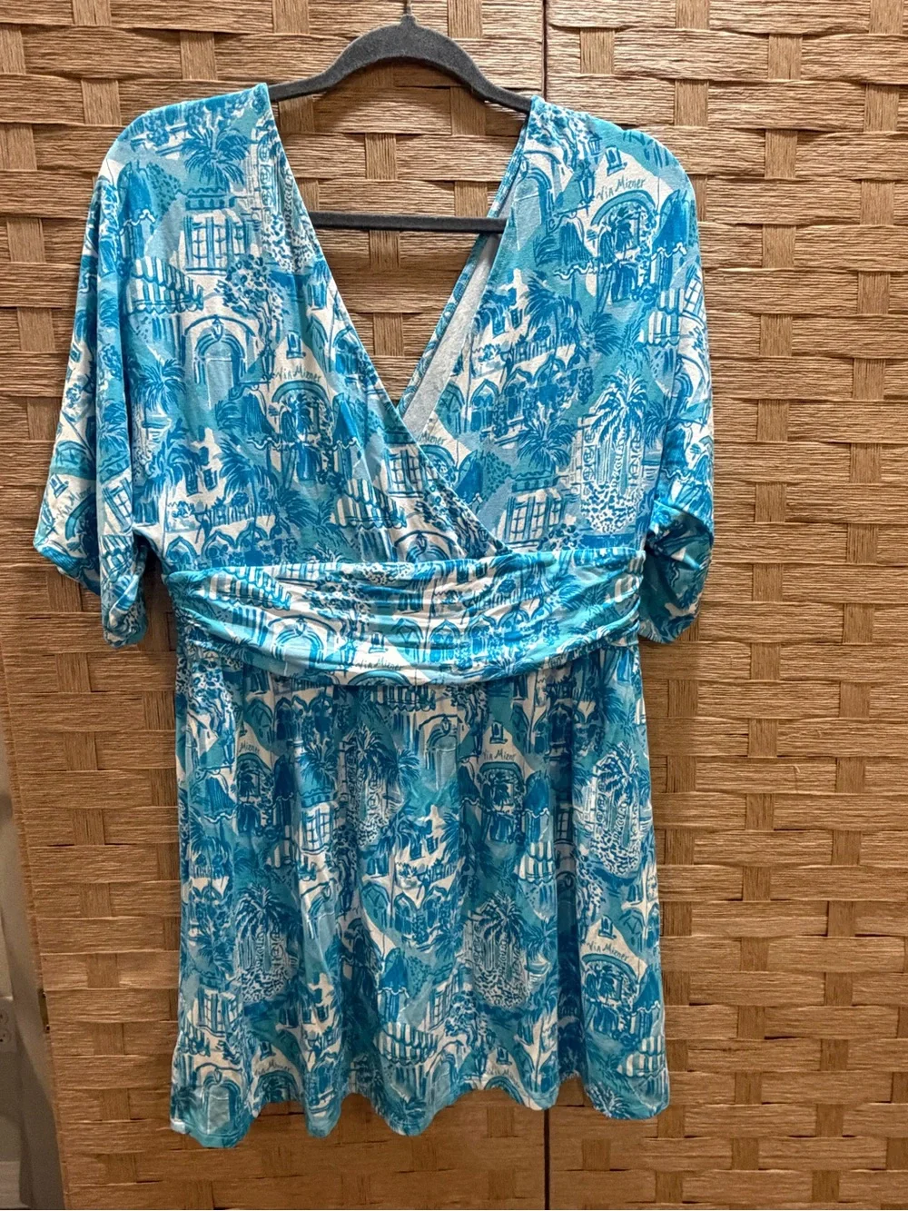 Lilly Pulitzer Parity Print Skort Romper Dress Size Large EUC